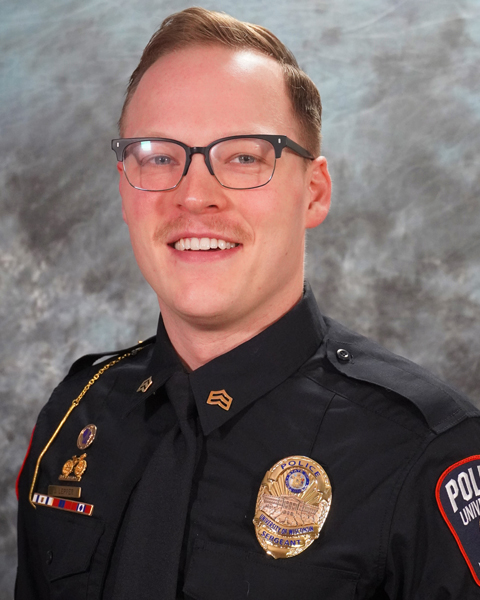 Headshot of UWPD Sgt. Jake Lepper