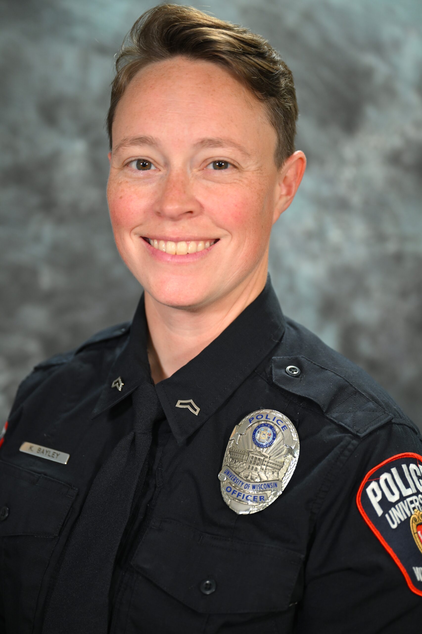 headshot of police officer Krista Bayley